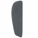 vidaXL Fejtámla Fül Homályos Szürke 40 x 23 x 6 cm Bársony