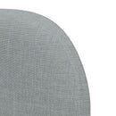 vidaXL Fejtámla Fül Világosszürke 80 x 23 x 6 cm szövet