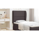 vidaXL Fejtámla Fül Barna 80 x 23 x 6 cm szövet