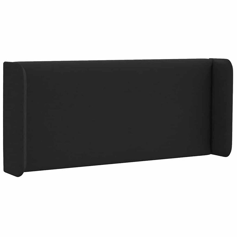 vidaXL Fejtámla fejtámlával Állítható Fekete 40.5 x 4 x 40.5 cm szövet