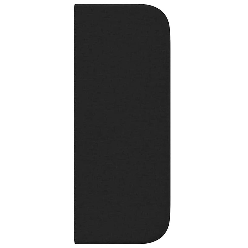 vidaXL Fejtámla fejtámlával Állítható Fekete 40.5 x 4 x 40.5 cm szövet