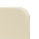 vidaXL Fejtámla Fül Krém 80 x 16 x 4 cm PVC