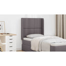 vidaXL Fejtámla Fül Szürke 80 x 16 x 4 cm PVC