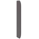 vidaXL Fejtámla Fül Szürke 80 x 16 x 4 cm PVC