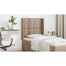 vidaXL Fejtámla Fül Barna 80 x 16 x 4 cm PVC