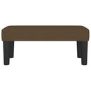 vidaXL barna szövet pad 70 x 30 x 30 cm