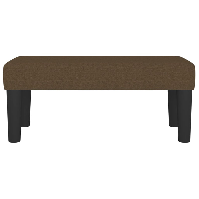 vidaXL barna szövet pad 70 x 30 x 30 cm
