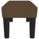 vidaXL barna szövet pad 70 x 30 x 30 cm