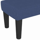 vidaXL | pad | Kék 70 x 30 x 30 cm szövet