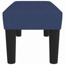 vidaXL | pad | Kék 70 x 30 x 30 cm szövet