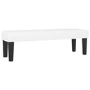 vidaXL fehér műbőr pad 100 x 30 x 30 cm