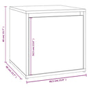 vidaXL barna tölgy színű szerelt fa előszobai bútorszett