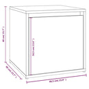 vidaXL barna tölgy színű szerelt fa előszobai bútorszett