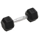 vidaXL 2 db összesen öntöttvas egykezes súlyzó 10 kg