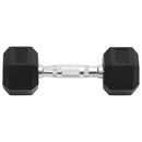 vidaXL 2 db összesen öntöttvas egykezes súlyzó 10 kg
