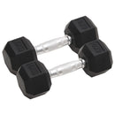 vidaXL 2 db összesen öntöttvas egykezes súlyzó 12 kg