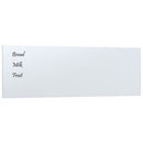 vidaXL fehér falra szerelhető edzett üveg mágnestábla 60 x 20 cm 
