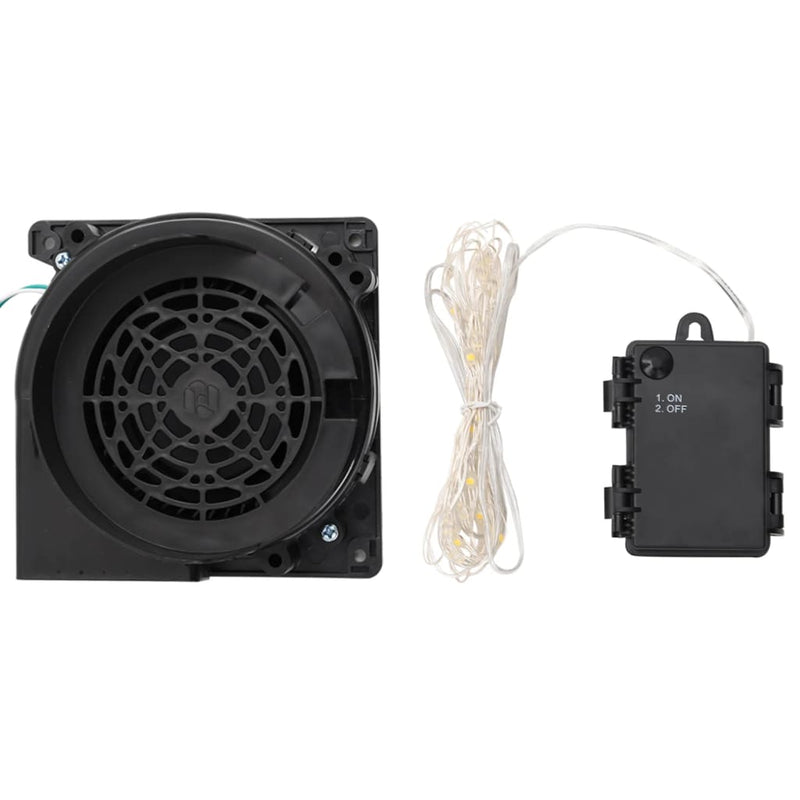 vidaXL felfújható karácsonyi Mikulás LED-ekkel 370 cm