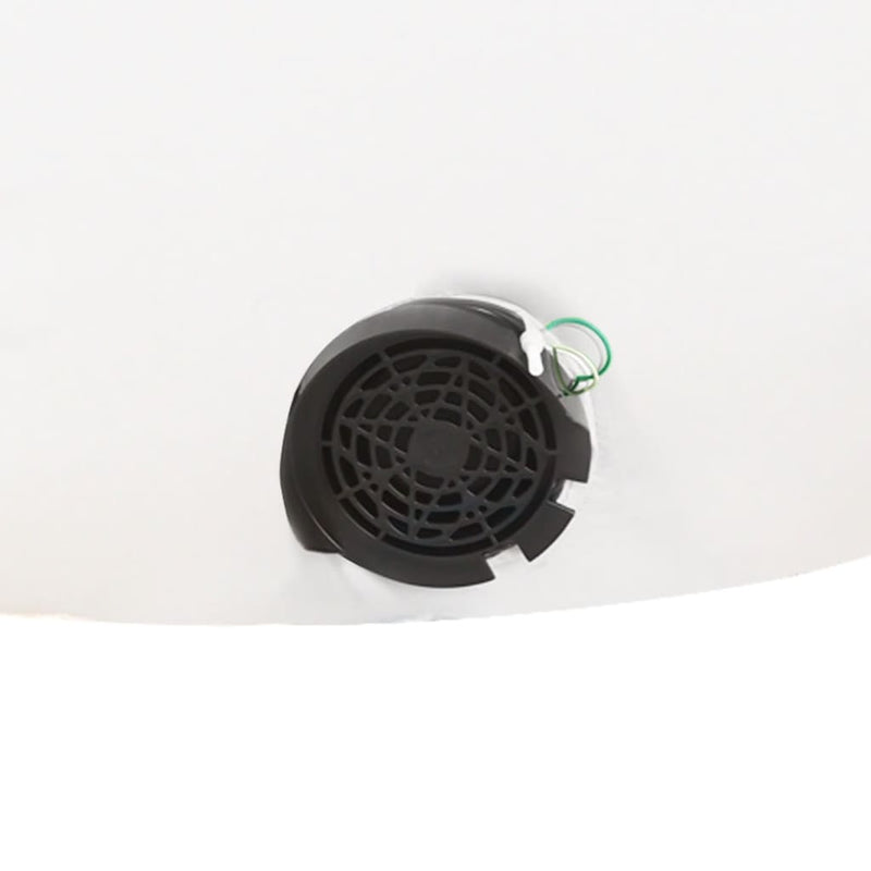 vidaXL felfújható hóember LED-ekkel 370 cm