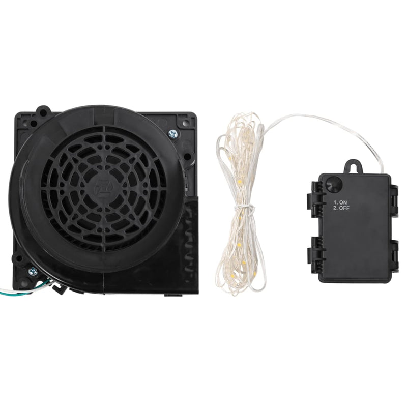 vidaXL felfújható hóember LED-ekkel 370 cm