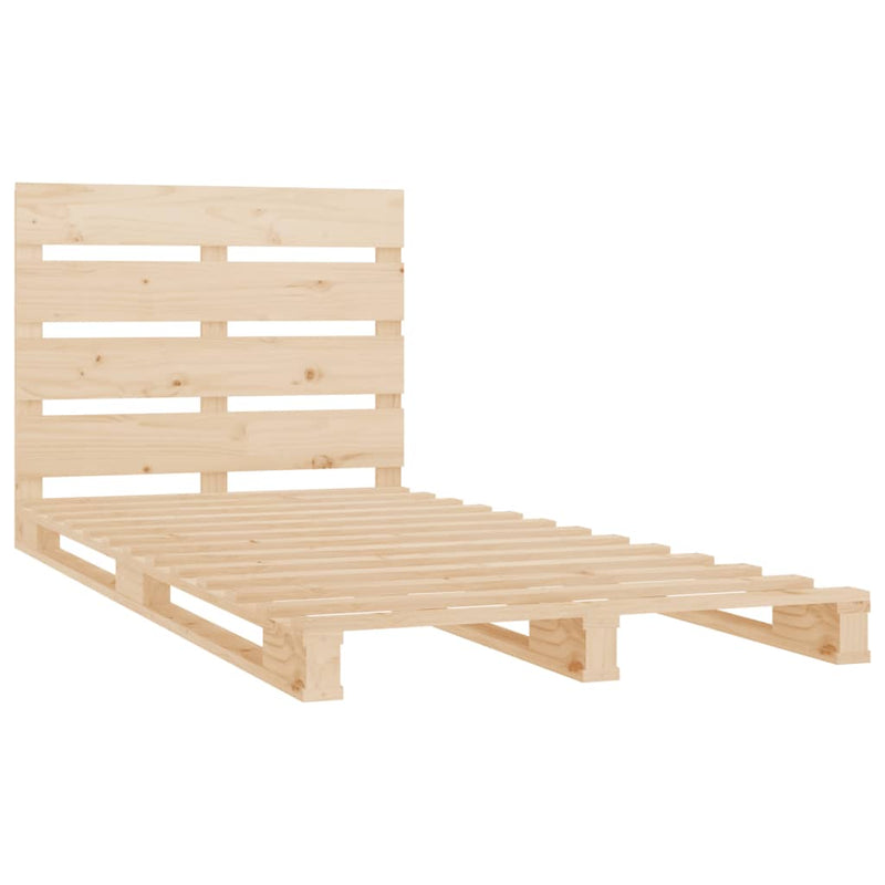 vidaXL tömör fenyőfa ágy matrac nélkül 90 x 200 cm