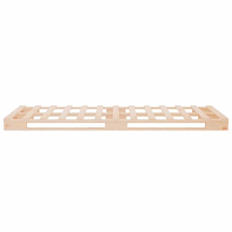 vidaXL tömör fenyőfa ágy matrac nélkül 90 x 200 cm
