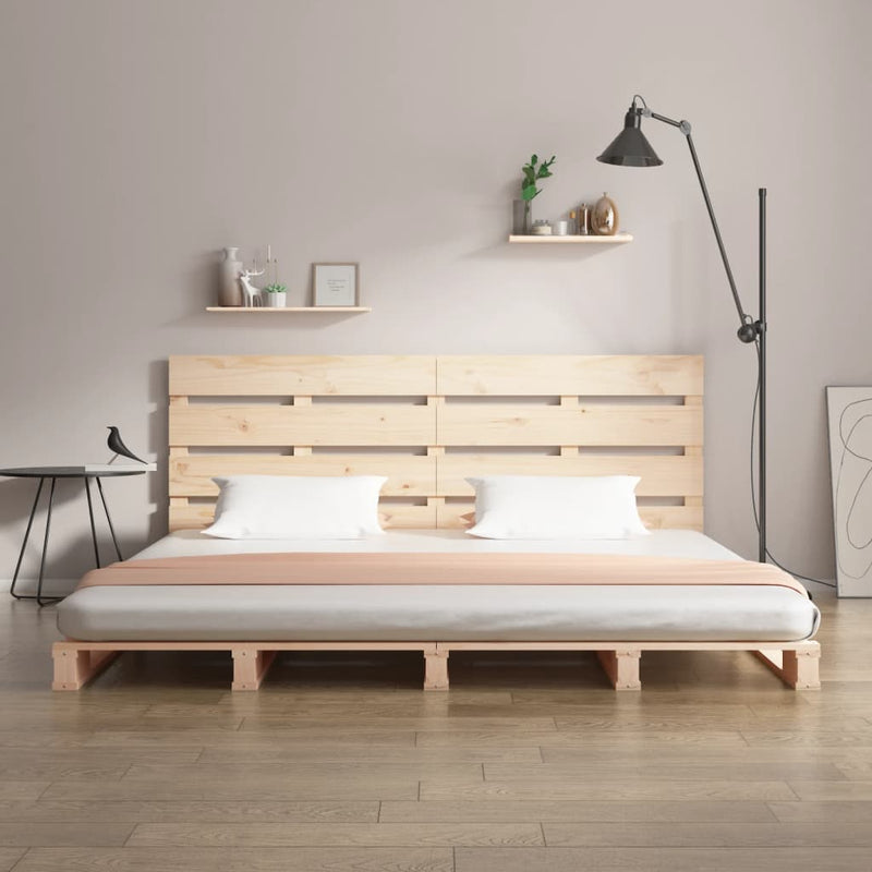 vidaXL tömör fenyőfa ágy matrac nélkül 160 x 200 cm