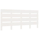 vidaXL fehér tömör fenyőfa ágykeret 160 x 200 cm