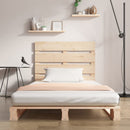 vidaXL tömör fenyőfa ágy matrac nélkül 75 x 190 cm