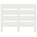 vidaXL fehér tömör fenyőfa ágy matrac nélkül 75 x 190 cm