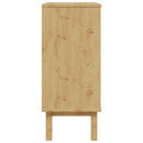 vidaXL OTTA tömör fenyőfa fiókos szekrény 76,5 x 39,5 x 90 cm