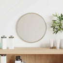 vidaXL ezüstszínű falitükör Ø 20 cm Kerek
