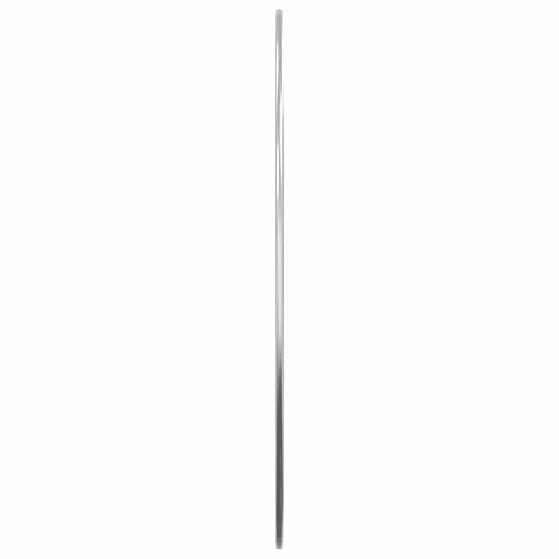 vidaXL ezüstszínű falitükör Ø 50 cm Kerek