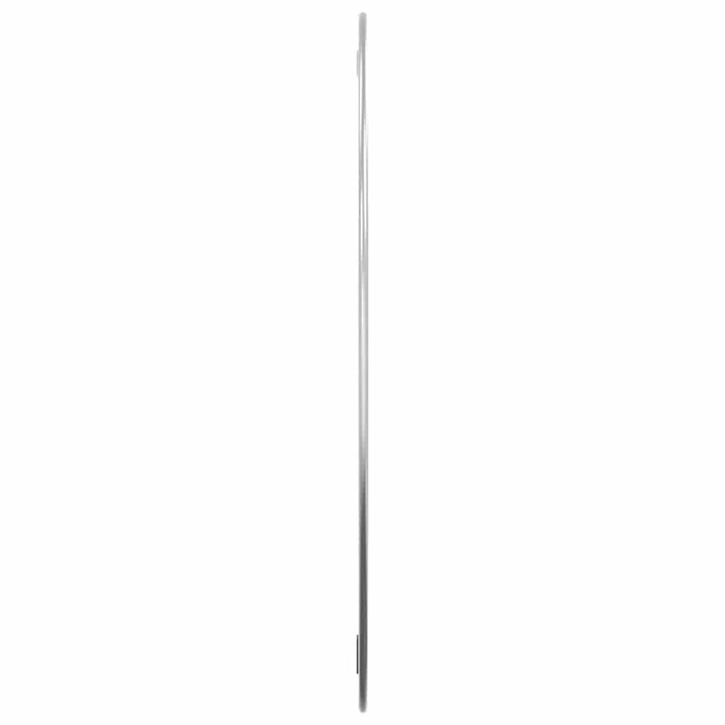 vidaXL ezüstszínű falitükör Ø 60 cm Kerek