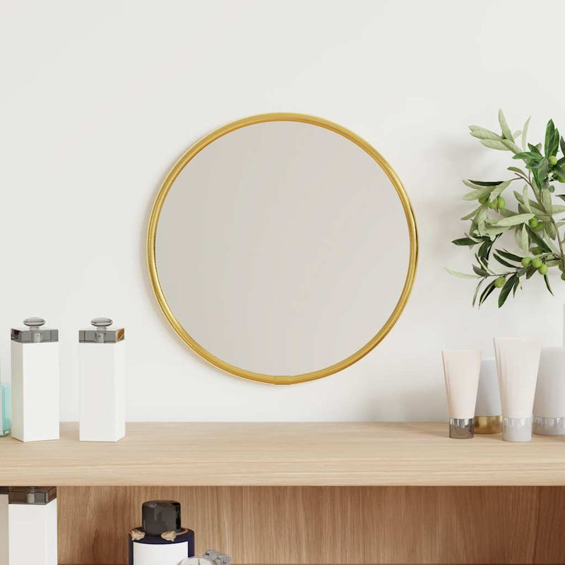 vidaXL arany falitükör Ø 20 cm Kerek