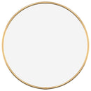 vidaXL arany falitükör Ø 30 cm Kerek
