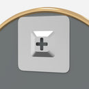 vidaXL arany falitükör Ø 30 cm Kerek