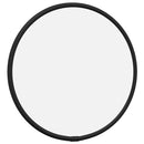 vidaXL fekete falitükör Ø 20 cm Kerek
