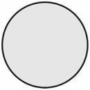 vidaXL fekete falitükör Ø 40 cm Kerek