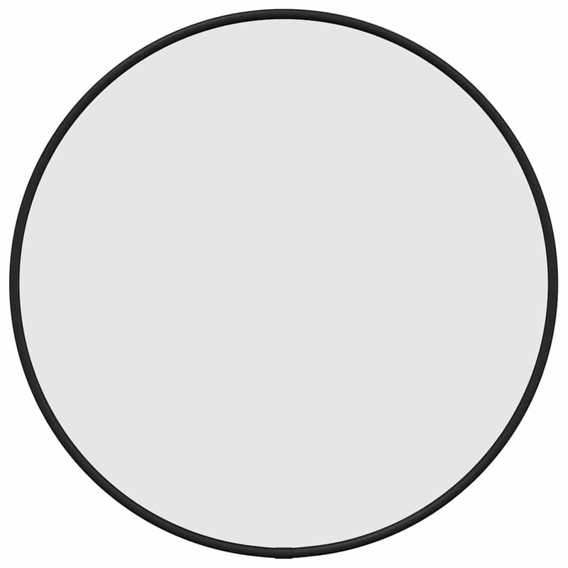 vidaXL fekete falitükör Ø 40 cm Kerek
