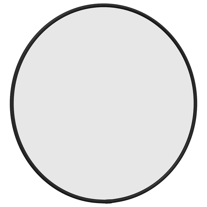 vidaXL fekete falitükör Ø 40 cm Kerek