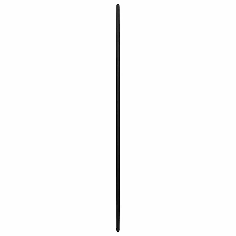 vidaXL fekete falitükör Ø 50 cm Kerek
