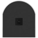 vidaXL ezüstszínű ovális falitükör 70 x 30 cm