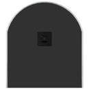 vidaXL ezüstszínű ovális falitükör 80x35 cm