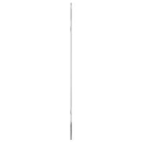 vidaXL ezüstszínű ovális falitükör 100x45 cm