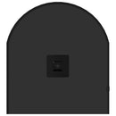 vidaXL fekete ovális falitükör 70x30 cm