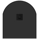 vidaXL fekete ovális falitükör 80x35 cm