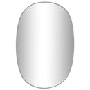 vidaXL ezüstszínű falitükör 50x35 cm