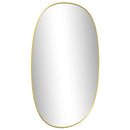 vidaXL aranyszínű falitükör 70x45 cm