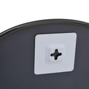 vidaXL fekete falitükör 30x25 cm